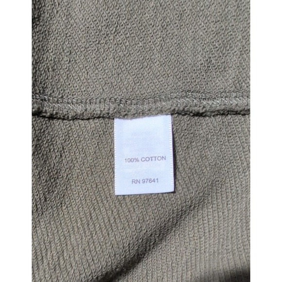 J Jill Olive Green Drape Cardigan Comfy Cozy Open Front Effortless Boho Chic XS - Picture 5 of 6